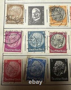 Belle, presque complète, collection de près de 40 timbres rares allemands, #0678