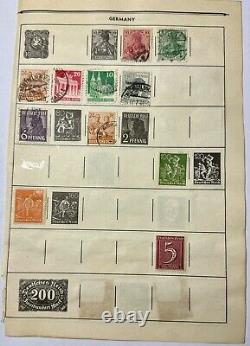 Belle, presque complète, collection de près de 40 timbres rares allemands, #0678