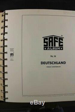 Berlin Allemagne Deutschland Mnh 1948-1990 2x Albums Safe Prime Collection De Timbres