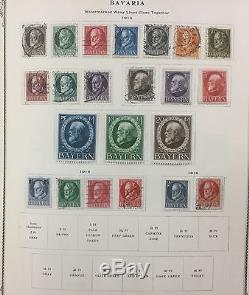 Bj Stamps Germany Collection 1868-1954 En Album Scott, Neuf Et Chat Usagé. $ 3339