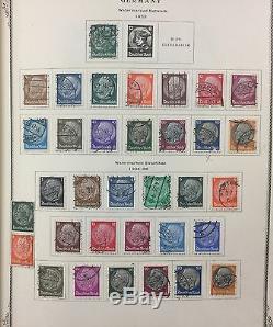 Bj Stamps Germany Collection 1868-1954 En Album Scott, Neuf Et Chat Usagé. $ 3339