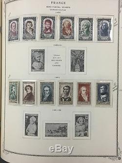 Bj Timbres France, 1850-1977, Dans L'album Scott, Mnh, Mint & Used.'17 Scott 2431 $