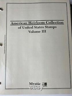 Bob4stamps Big Lot U. S Timbre American Heirloom Collection 1847-2012 X4 Albums