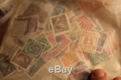 Boite Lot 7 Ww Stamp Collection 26 Pounds Grèce 3 Liberty Us Albums Et Faites Offre