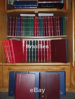 Brasilien Sammlung Amérique Du Sud Brasil Album Collection 1300 Timbres Différents