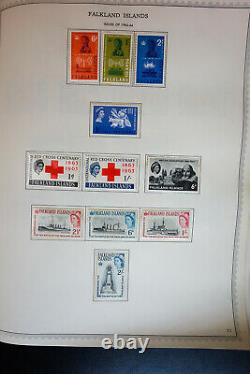 British America Early Mint Stamp Collection Des Années 1800 À 1960 Dans L’album Minkus