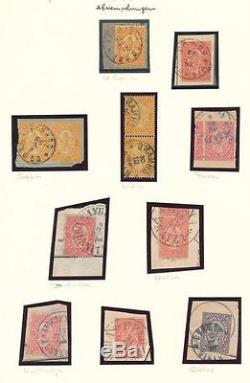 Bulgarie 1879/1940 Collection De Cartes À Collectionner Lions Airs (170 +) + Lindner Albumalb