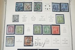 CHINE 1897-ANNÉES 1980 COLLECTION DE PLUS DE 1 150 TIMBRES NEUFS ET OBLITÉRÉS DANS UN ALBUM SCOTT