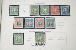 CHINE 1897-ANNÉES 1980 COLLECTION DE PLUS DE 1 150 TIMBRES NEUFS ET OBLITÉRÉS DANS UN ALBUM SCOTT
