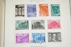 CITÉ DU VATICAN 1929-ANNÉES 1980 COLLECTION DE PRÈS DE 800 TIMBRES, PRINCIPALEMENT NEUFS, DANS UN ALBUM