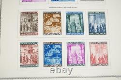 CITÉ DU VATICAN 1929-ANNÉES 1980 COLLECTION DE PRÈS DE 800 TIMBRES, PRINCIPALEMENT NEUFS, DANS UN ALBUM