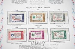 COLLECTION BICENTENAIRE DES ÉTATS-UNIS ET DU MONDE ANNÉES 1970 2 ALBUMS DE PLUS DE 400 TIMBRES