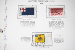 COLLECTION BICENTENAIRE DES ÉTATS-UNIS ET DU MONDE ANNÉES 1970 2 ALBUMS DE PLUS DE 400 TIMBRES