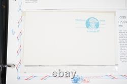 COLLECTION BICENTENAIRE DES ÉTATS-UNIS ET DU MONDE ANNÉES 1970 2 ALBUMS DE PLUS DE 400 TIMBRES