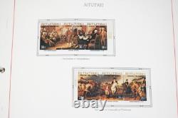 COLLECTION BICENTENAIRE DES ÉTATS-UNIS ET DU MONDE ANNÉES 1970 2 ALBUMS DE PLUS DE 400 TIMBRES