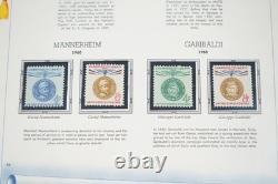 COLLECTION COMMÉMORATIVE DES ÉTATS-UNIS DES ANNÉES 1960 DE 200 TIMBRES NEUFS STOCKÉS DANS UN ALBUM WHITE ACE