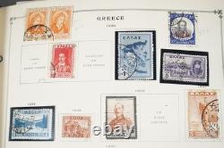 COLLECTION D'ALBUM INTERNATIONAL G-I SCOTT 1930-1970 5300 + TIMBRES À L'ÉCHELLE MONDIALE