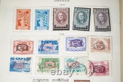 COLLECTION D'ALBUM INTERNATIONAL G-I SCOTT 1930-1970 5300 + TIMBRES À L'ÉCHELLE MONDIALE