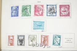 COLLECTION D'ALBUM INTERNATIONAL G-I SCOTT 1930-1970 5300 + TIMBRES À L'ÉCHELLE MONDIALE