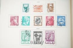 COLLECTION D'ALBUM INTERNATIONAL G-I SCOTT 1930-1970 5300 + TIMBRES À L'ÉCHELLE MONDIALE