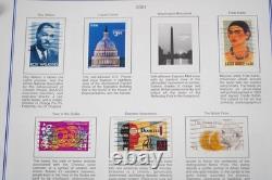 COLLECTION D'ENVOLIS DE PRESQUE 700 TIMBRES NEUFS ET USAGÉS DES ANNÉES 1890 / 2010 DANS UN ALBUM D'ALLÉGEANCE