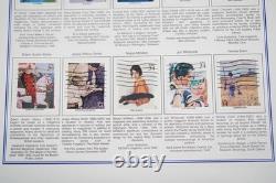 COLLECTION D'ENVOLIS DE PRESQUE 700 TIMBRES NEUFS ET USAGÉS DES ANNÉES 1890 / 2010 DANS UN ALBUM D'ALLÉGEANCE