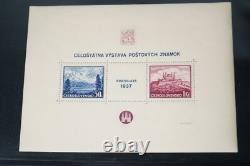 COLLECTION DE 2600+ TIMBRES DE TCHÉCOSLOVAQUIE & 5 FDC NEUFS ET USAGÉS DANS UN GRAND ALBUM