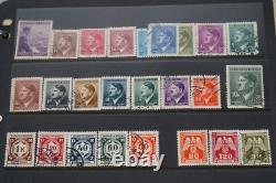 COLLECTION DE 2600+ TIMBRES DE TCHÉCOSLOVAQUIE & 5 FDC NEUFS ET USAGÉS DANS UN GRAND ALBUM