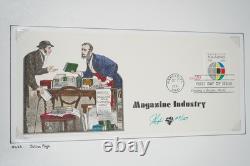 COLLECTION DE PLUS DE 30 FDCS PUGH PEINTS À LA MAIN DES ANNÉES 1990 AUX ÉTATS-UNIS STOCKÉS DANS UN ALBUM