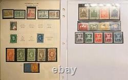 COLLECTION DE TIMBRES ANTIQUES DES PAYS-BAS 500 SUR FEUILLES D'ALBUM 1865-1965 - HOLLANDE