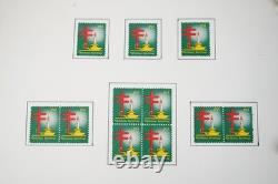 COLLECTION DE TIMBRES DE NOËL AMÉRICAINS DES ANNÉES 1950-1990 DE PLUS DE 80 FEUILLES ET DANS 2 ALBUMS