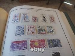 COLLECTION DE TIMBRES DE TCHÉCOSLOVAQUIE Bel album Scott Specialty 1973 Tops PLUS