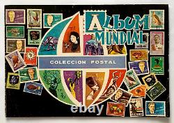 COLLECTION DE TIMBRES DU MONDE DE L'ALBUM 1964 Édition PÉROU 100% Complète Vintage Super Rare