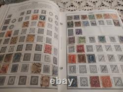 COLLECTION DE TIMBRES MONDIALE MAGNIFIQUE ET PRETEUSE Dans Deux Albums Parfaits Harris