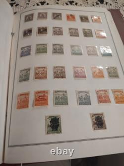 COLLECTION DE TIMBRES MONDIALE MAGNIFIQUE ET PRETEUSE Dans Deux Albums Parfaits Harris