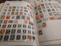 COLLECTION DE TIMBRES MONDIALE MAGNIFIQUE ET PRETEUSE Dans Deux Albums Parfaits Harris