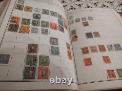 COLLECTION DE TIMBRES MONDIALE MAGNIFIQUE ET PRETEUSE Dans Deux Albums Parfaits Harris