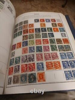 COLLECTION DE TIMBRES MONDIALE MASSIVE DANS L'ALBUM DELUXE HE HARRIS STATESMAN DES ANNÉES 1800 ET SUIVANTES