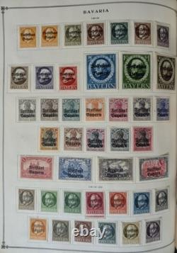 COLLECTION DE TIMBRES MONDIALE dans DEUX ALBUMS Scott 1840-1940 VALEUR Scott PROPRE 25K+