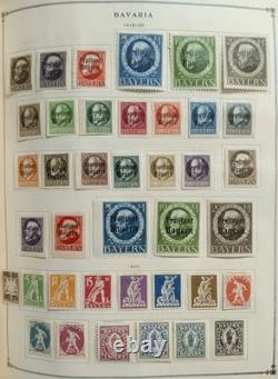 COLLECTION DE TIMBRES MONDIALE dans DEUX ALBUMS Scott 1840-1940 VALEUR Scott PROPRE 25K+