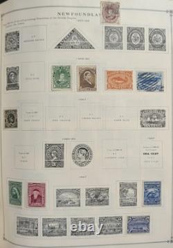 COLLECTION DE TIMBRES MONDIALE dans DEUX ALBUMS Scott 1840-1940 VALEUR Scott PROPRE 25K+
