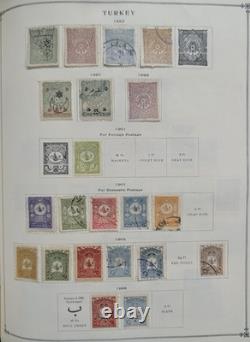 COLLECTION DE TIMBRES MONDIALE dans DEUX ALBUMS Scott 1840-1940 VALEUR Scott PROPRE 25K+
