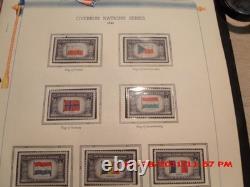 COLLECTION DE TIMBRES POSTAUX VINTAGE DES ÉTATS-UNIS DANS UN ALBUM, 1847-1967