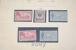 COLLECTION DE TIMBRES SAMOA DES ANNÉES 1950 À 1980, PLUS DE 375 TIMBRES, MAJORITÉ NEUF SANS CHARNIÈRE DANS UN ALBUM