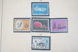 COLLECTION DE TIMBRES SAMOA DES ANNÉES 1950 À 1980, PLUS DE 375 TIMBRES, MAJORITÉ NEUF SANS CHARNIÈRE DANS UN ALBUM