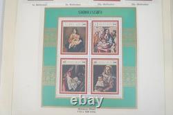 COLLECTION DE TIMBRES SAMOA DES ANNÉES 1950 À 1980, PLUS DE 375 TIMBRES, MAJORITÉ NEUF SANS CHARNIÈRE DANS UN ALBUM