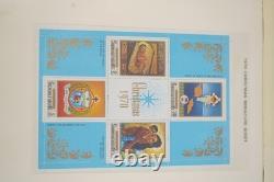 COLLECTION DE TIMBRES SAMOA DES ANNÉES 1950 À 1980, PLUS DE 375 TIMBRES, MAJORITÉ NEUF SANS CHARNIÈRE DANS UN ALBUM