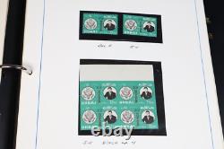 COLLECTION DE TIMBRES SPÉCIAUX JFK DES ANNÉES 1960 AUX ÉTATS-UNIS DUBAI-HONGRIE DANS UN ALBUM