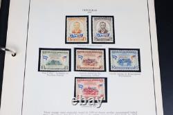 COLLECTION DE TIMBRES SPÉCIAUX JFK DES ANNÉES 1960 AUX ÉTATS-UNIS DUBAI-HONGRIE DANS UN ALBUM