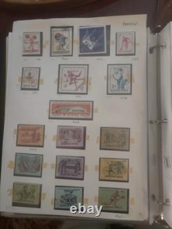 COLLECTION DE TIMBRES SPECTACULAIRE DE HONGRIE DANS UN ALBUM DE LA SOCIÉTÉ PHILATÉLIQUE AMÉRICAINE $$$HCV
